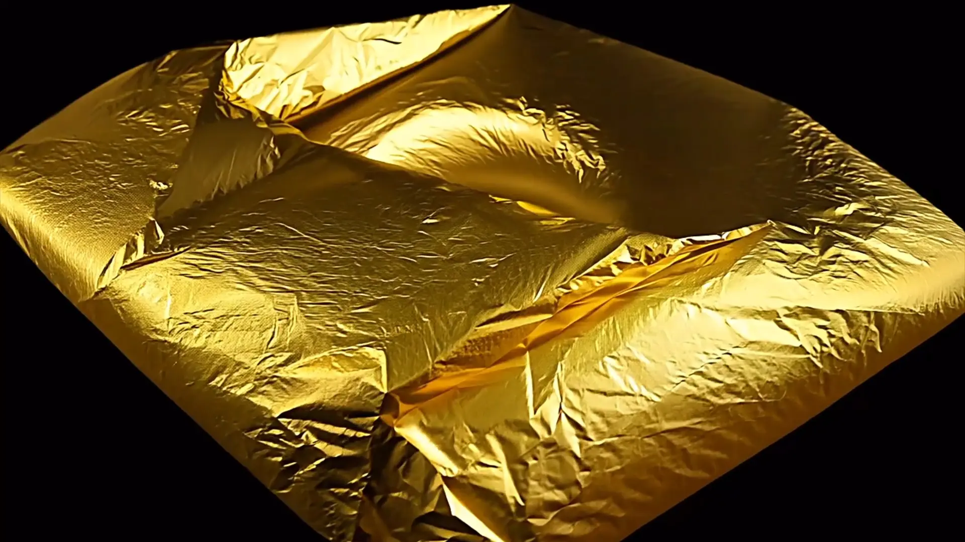 Golden Foil Motion Background for Logo Animations